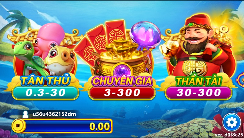 Bắn cá Thần Tài là tựa game hấp dẫn